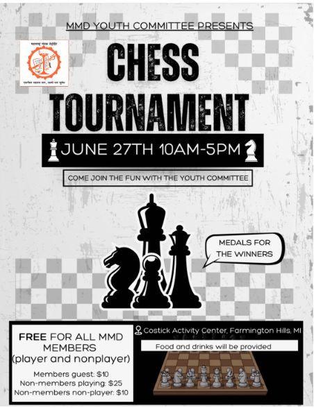 Chess Tournament 2026- By MMD Youth
